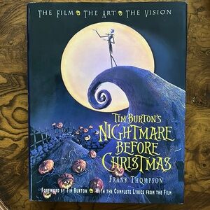 Tim Burton's Nightmare Before Christmas: The Film - The Art - The Vision BOOK